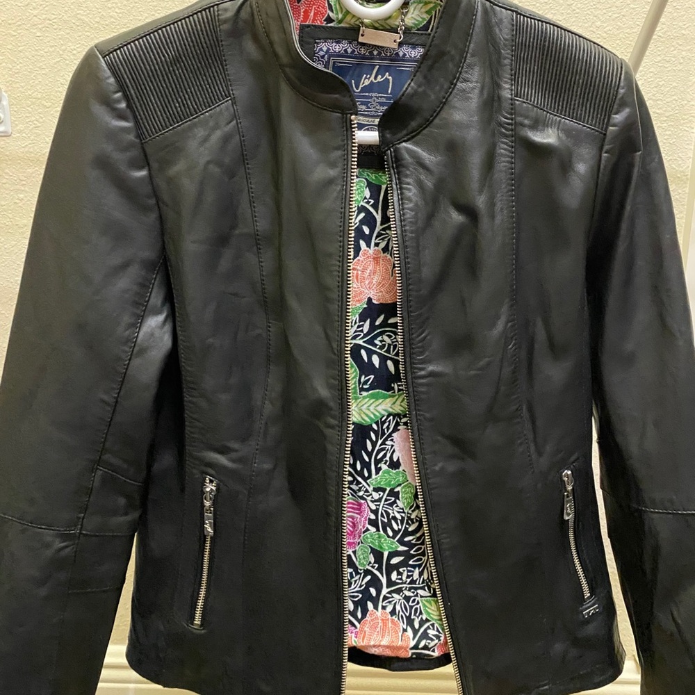 100% genuine leather jacket
